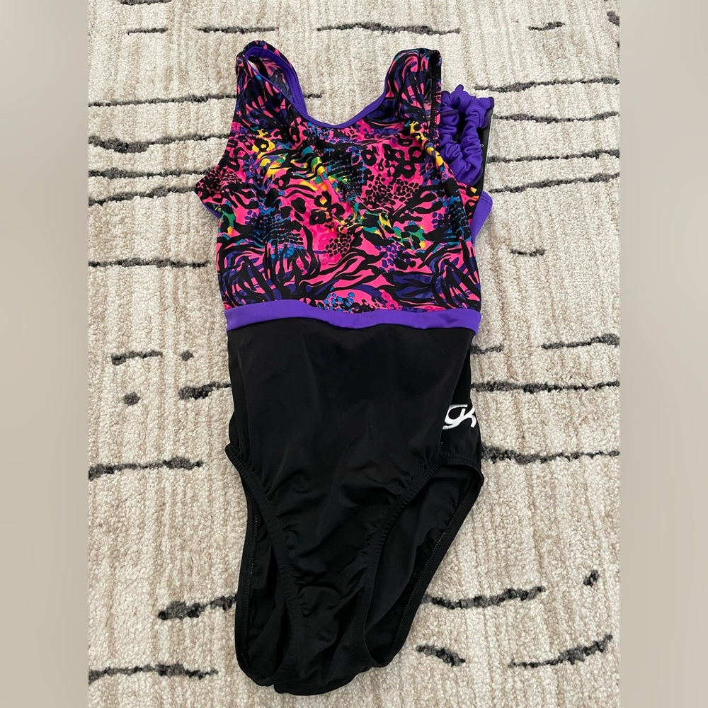GK Multicolor Animal Print Gymnastics Leo - New with Tags attached